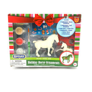 Breyer Stablemates Paint Your Own Holiday Horse Ornaments